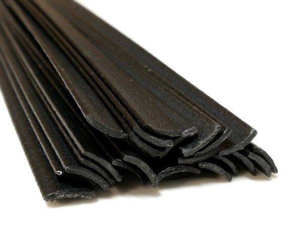 Kunststoffschweißdraht PA GF 8x1mm Flach Schwarz 25 Stäbe | az-reptec